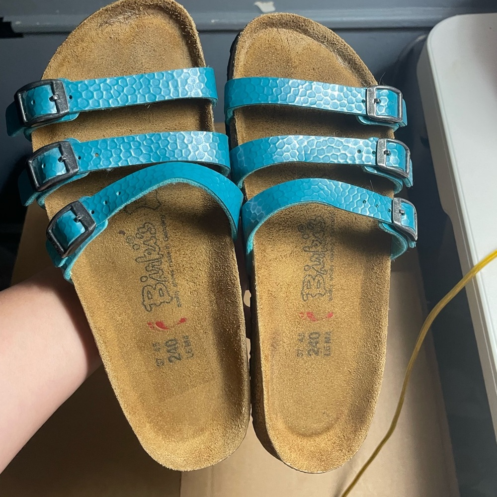 Birkinstock Sandals color blue